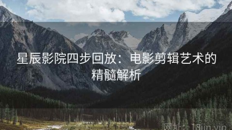 星辰影院四步回放：电影剪辑艺术的精髓解析