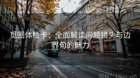 觅圈体检卡：全面解读问题镜头与边界句的魅力