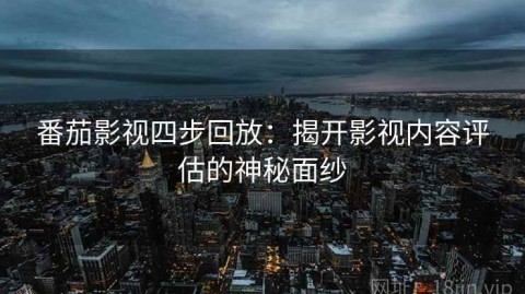 番茄影视四步回放：揭开影视内容评估的神秘面纱