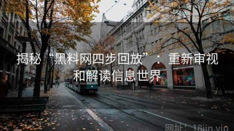 揭秘“黑料网四步回放”：重新审视和解读信息世界