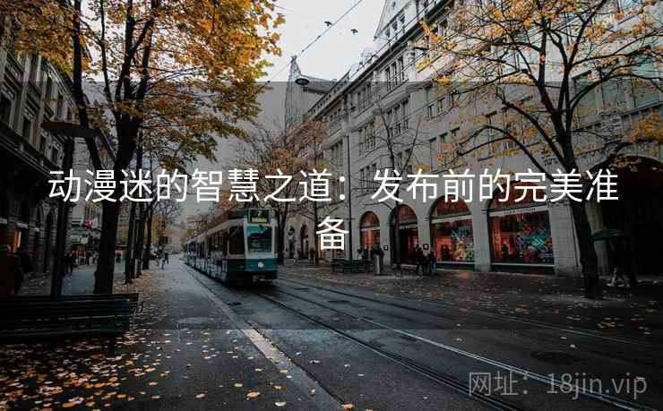 动漫迷的智慧之道:发布前的完美准备 动漫迷的智慧之道:发布前的完美准备