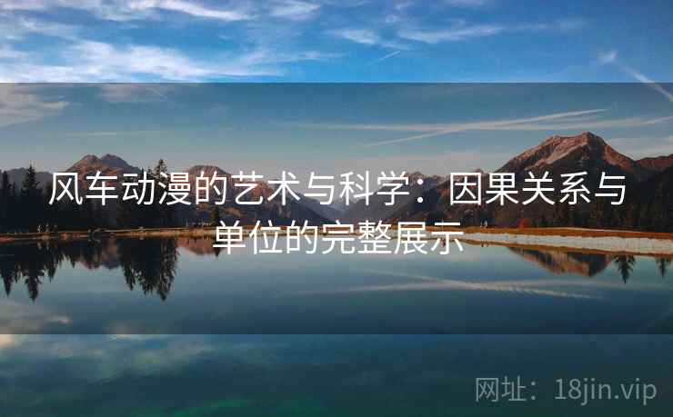 风车动漫的艺术与科学：因果关系与单位的完整展示